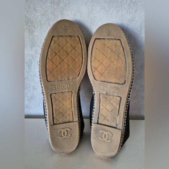 Chanel Leather Espadrilles EU 42 - Picture 3 of 11